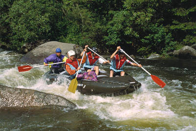 Rafting na Vltavě